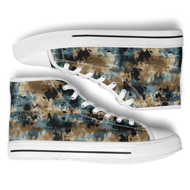 Chokefish™ Urban Peak Retro High Tops-Acid-Wash-012